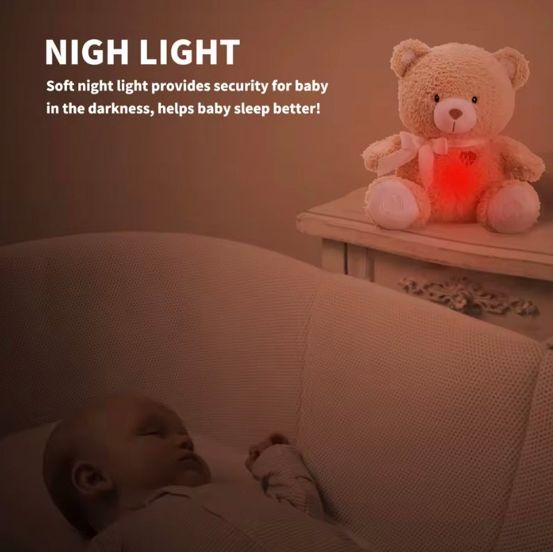 White Noise Teddy Bear