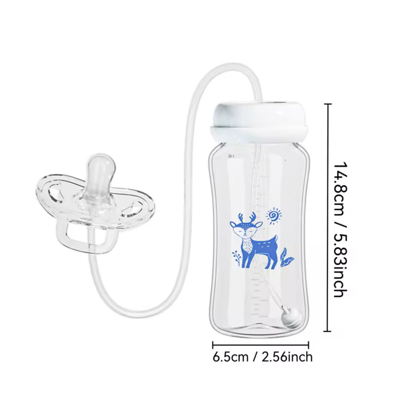 Hands Free Feeding Bottle
