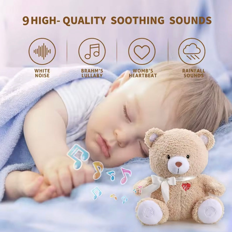 White Noise Teddy Bear